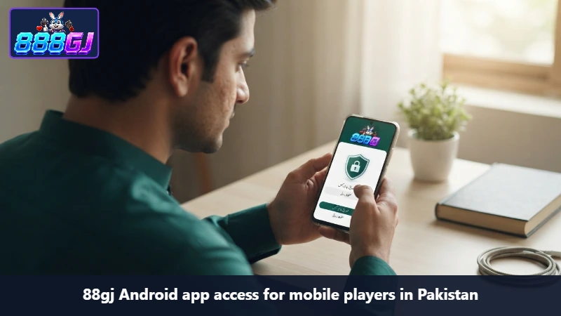 88gj Android app access for mobile players in Pakistan